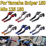 For Yamaha SNIPER 150 155 Mio 125 150 Motorcycle Handle Brake Extendable Adjustable CNC Folding Brak