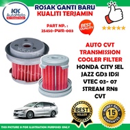 Auto CVT Transmission Cooler Filter OEM - Honda City SEL Jazz GD3 Idsi Vtec 03 - 07 Stream RN8 CVT -