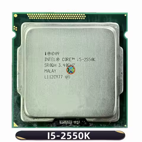 i5 2550K Quad Core 3.4GHz Socket I5-2550K LGA 1155 6MB Cache TDP 95W Processor