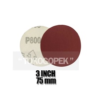 AMPLAS BULAT TEMPEL 3 INCH GRIT 40 - 10000 ( 1 PC )