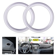 beler New Chrome Plated Interior AC Air Vent Outlet Trim Cover Ring for Mercedes Benz B-Class W246 B180 B200 2012 2013 2