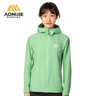 AONIJIE FW6207 Sports Hooded Jacket Women Outdoor Windproof Warm Autumn Winter Warm Tops for Hiking 