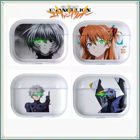 Neon Genesis Evangelion anime EVA Asuka Bluetooth earphone Case suitable for AirPodsPro3/2,AirPods 4