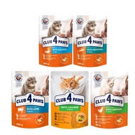 Pouch Wet Food for Kittens, Growing Cats & Adult Cats | CLUB 4 PAWS