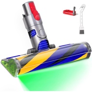 V15 Fluffy Optic Cleaner Head Replacement for Dyson V8 V10 V11 V15 Cordless Vacuum Cleaners, Soft Ro