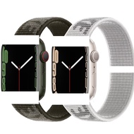 Nylon strap for smartwatch 3 4  5 6 7 8 9 se ultra  Sport Nylon Loop Band smart watch ht99 hello wat