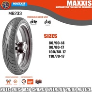 MAXXIS MOTORCYCLE TIRE M6233 TUBELESS