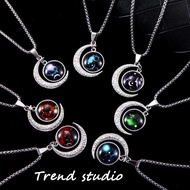 12 Zodiac Sign Necklace Of Milky Way Fluorescent Look Represent Of People In Various With Extra Mean