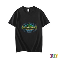Yarbuu Survivor Tv Show All Stars Logo Cheap Basic Big Size Cartoon Party America Ins Round Fashion Family Fit Crazy