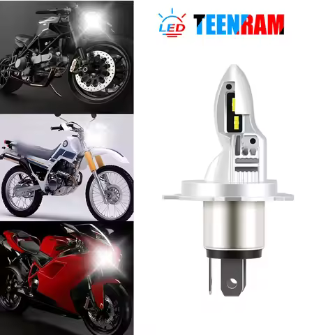 1PC LED Motorcycle Headlight H1 H4 H7 H11 Scooter Motorbike Headlamp 18000LM CSP 3570 Chip Light 65W