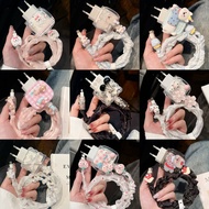 Cable Wrapping Set Cartoon Charger Case USB Protector 20w 18w 35W