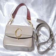 Chloe C small double carry bag
