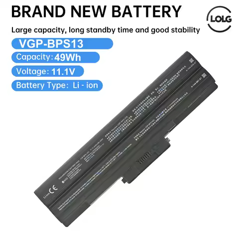 BPS13 laptop Battery For SONY VAIO VGN-CS11S/P VGN-CS11S/Q VGN-CS11S/W VGN-CS11Z/R VGN-CS11Z/T VGN-C