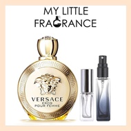 [5ml/10ml Decant] Versace Eros pour Femme EDP Eau de Parfum Women Woman Ladies Lady Gold Perfume Fra