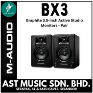 M-Audio BX3 Graphite 3.5-inch Active Studio Monitors – Pair