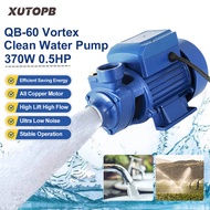 XUTOPB Booster Jet Pump 0.5 HP 1/2 HP Water Booster Pump  370W Jet Water Pump Peripheral Booster Pum