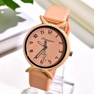 Jam Tangan Wanita Korea Style Casual Vintage Elegan Strap Rubber