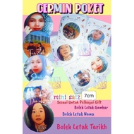 Custome Hand Mirror Cermin poket Cermin Mini Cermin Makeup
