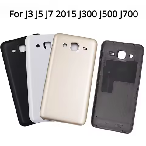 Back Cover For Samsung Galaxy J3 J5 J7 2015 J300 J500 J700 J500H Battery Cover Rear Door Housing Cas