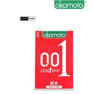 OKAMOTO - 001 HYDRO POLYURETHANE CONDOMS PACK OF 2 PIECES