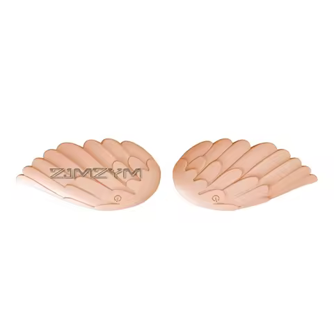 Electric Wings Chest Massager Portable USB Wireless Four Modes Breast Vibrator Massager for Women Gi