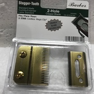 Bộ lưỡi kép tông đơ màu vàng dùng cho các iloại tông đơ KEMEI ... _SSLTW2