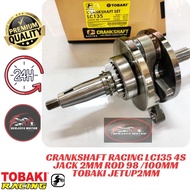 Crankshaft for Yamaha Lc135  4s jet /jack up 4 / 6mm Tobaki