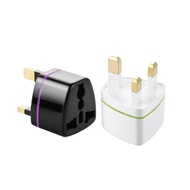 Compact UK Plug Adapter 3 Pin Universal