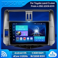 TopSonic 9inch 4Core IPS Full Touch Android Car Radio Audio Video Stereo Player For Toyota Land Crui