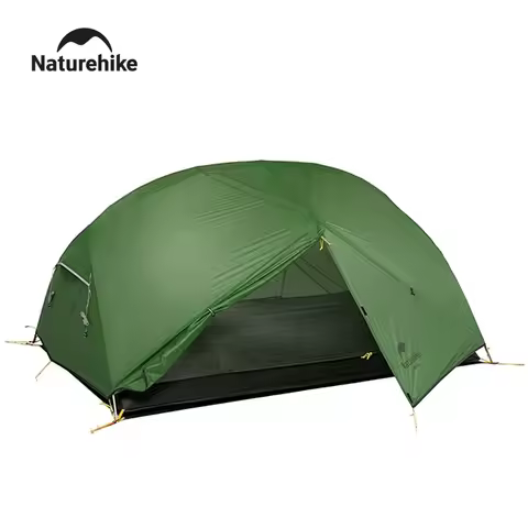 Naturehike Mongar 2 Camping Tent Ultralight Outdoor 3 Season Waterproof 20D Nylon 210T Hiking Tent 2