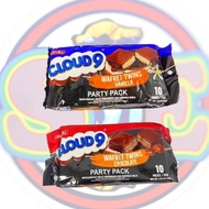 CLOUD 9 WAFRET TWINS CHOCOLATE (140GM x 10PCS)