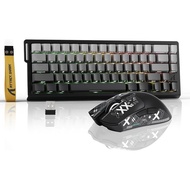ATTACK SHARK X68HE PRO Wireless Keyboard X11 Mouse Combo Magnetic Switch RGB PAW3311
