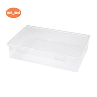 Plastic File Organizer Transparent Square Storage Box A4 Storage Box File Storage Box
