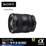 Sony Lens เลนส์กล้อง / เลนส์ FE 20 มม. F1.8 G (SEL20F18G)