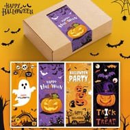 4 Styles Halloween Spooky Elements Wrapping Stcker-20Pcs