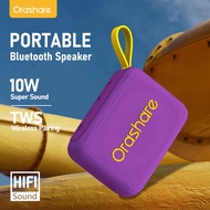 Orashare BS16 Portable Bluetooth Speaker 10W Super Bass  Surround HiFi Stereo Wireless Speaker  TWS 