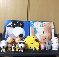 Snoopy Package 史諾比套裝 /KAWS Snoopy 史諾比 & BE@RBRICK Charlie Brown 查理.布朗|Peanuts 花生漫畫 /Bearbrick - Keet