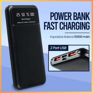 COD KIRIM CEPAT GOOJODOQ Power Bank Fast Charging Dual USB 10000mAh PB100W / Powerbank robot 10000 m