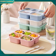 PENNYJ Variety of Snacks Lunch Box Lunch Box with 5 Compartments 5-compartment Bento Lunch Box Conta