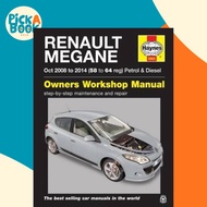 [100% Original Books] - Renault Megane (Oct '08-'14) 58 To 64 by Mark Storey (UK edition, paperback)