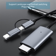 KBT LD39 HD 1080P Phone to HDMI-Compatible Android Device to TV Projector Display for Android Phone 