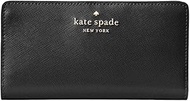 Kate Spade Wallet for Women Madison Large Slim Bifold Wallet, Black001, Bifold