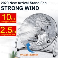 Air Circulator Fan 3 Speed Stand Fan High Velocity Cooling Fan Strong Wind 10m Air Supply Distant
