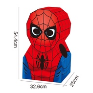 Đồ Chơi Hoá Trang Lân Trung Thu Đầu Kỳ Lân Khủng Long Bằng Giấy Carton Đồ Chơi Trung Thu DIY cho bé