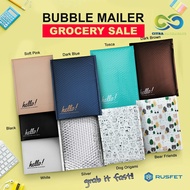 23CM X 26CM - BUBBLE ENVELOPE - BUBBLE MAILER - BUBBLE PACKING HELLO