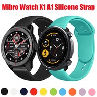 Silicone Strap For Xiaomi Mibro watch X1 Smart Watch Sport band for Xiaomi Mibro watch A1 Xiaomi Mibro Lite 2