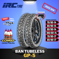 [READY COD] BAN IRC GP5 TUBELESS RING 14 17 ( 70/90-17 / 80/90-17 ) IRC RING 14 17 BAN MOTOR BEBEK M