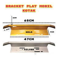 Bracket Lampu Tembak Plat Nomor Mobil Besi / dudukan lampu tembak