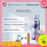 [60 Bottles] Kinohimitsu StemCell Snow Lotus 5300mg Inner Beauty Supplement 50ml - Anti-Ageing, Marine Collagen Peptides
