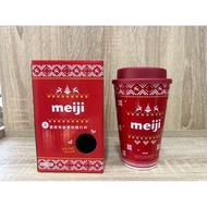 台灣Family Mart🇹🇼 Meiji 明治巧克力 朱古力 歡慶聖誕環保隨行杯🎄 (附一盒明治香菇巧克力🍫)